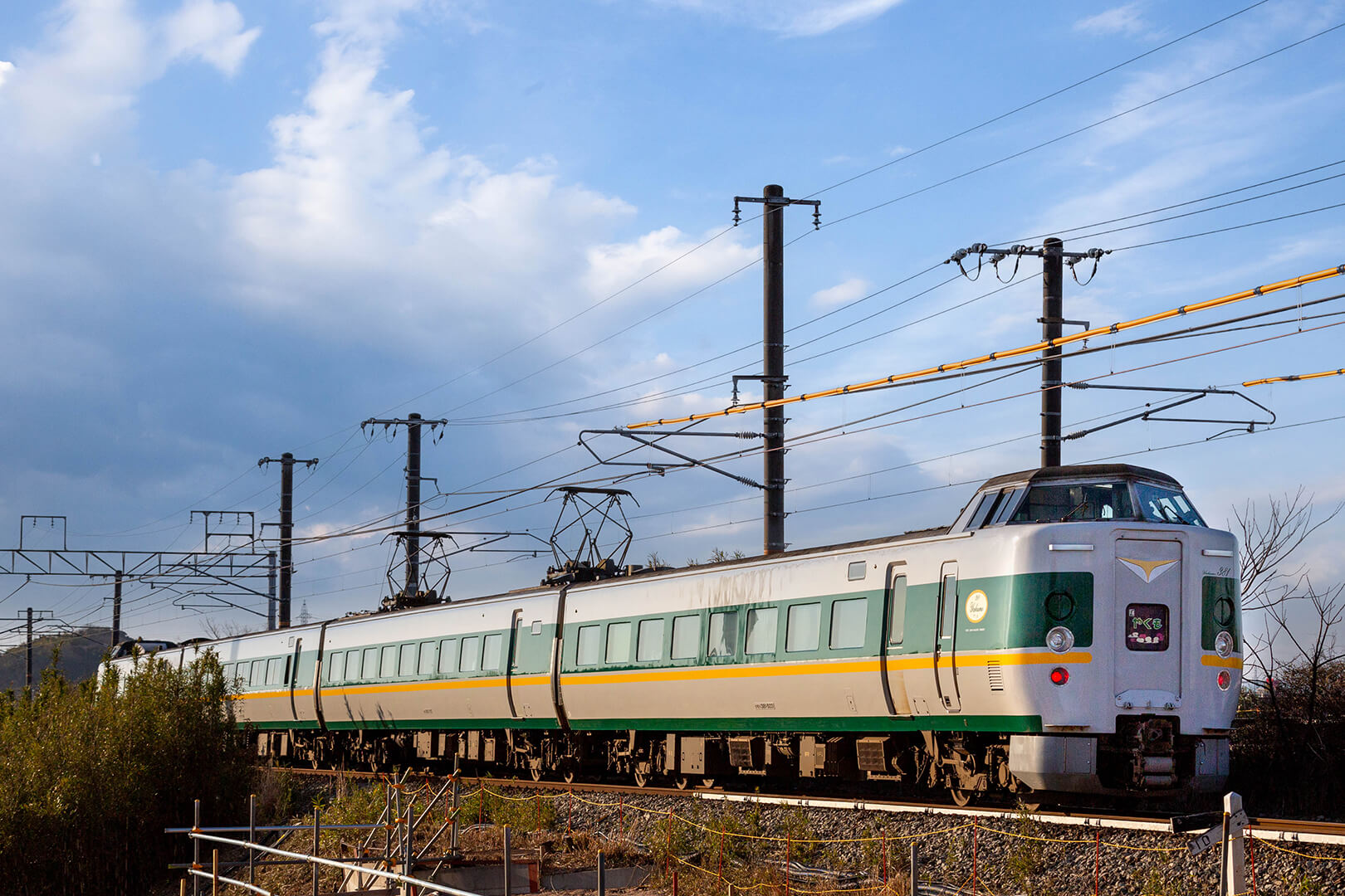 伯備線　緑やくも　381系