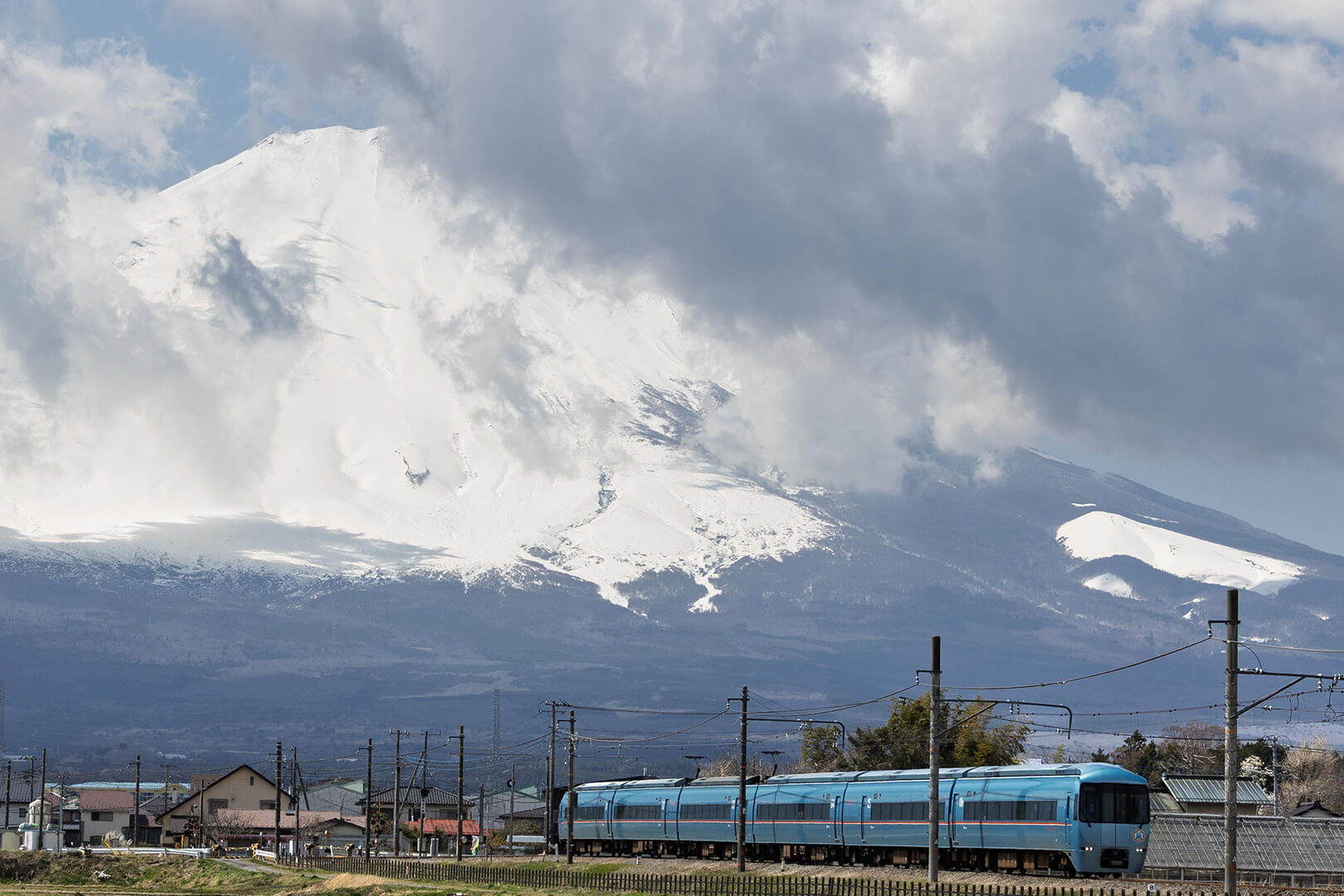 御殿場線　富士山