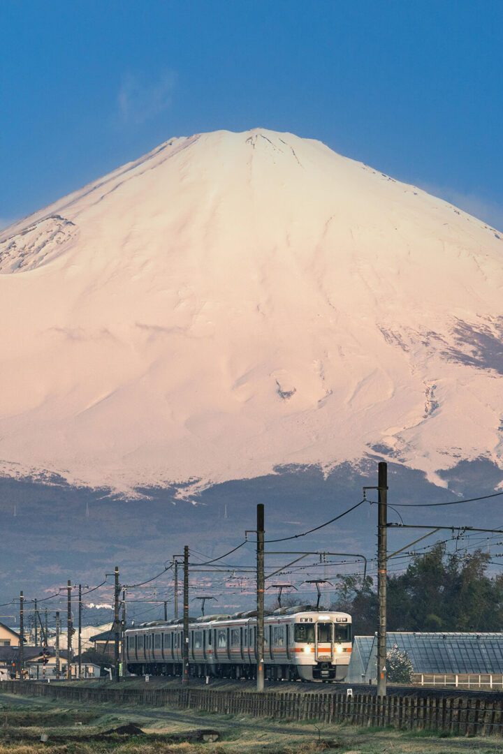 御殿場線　富士山